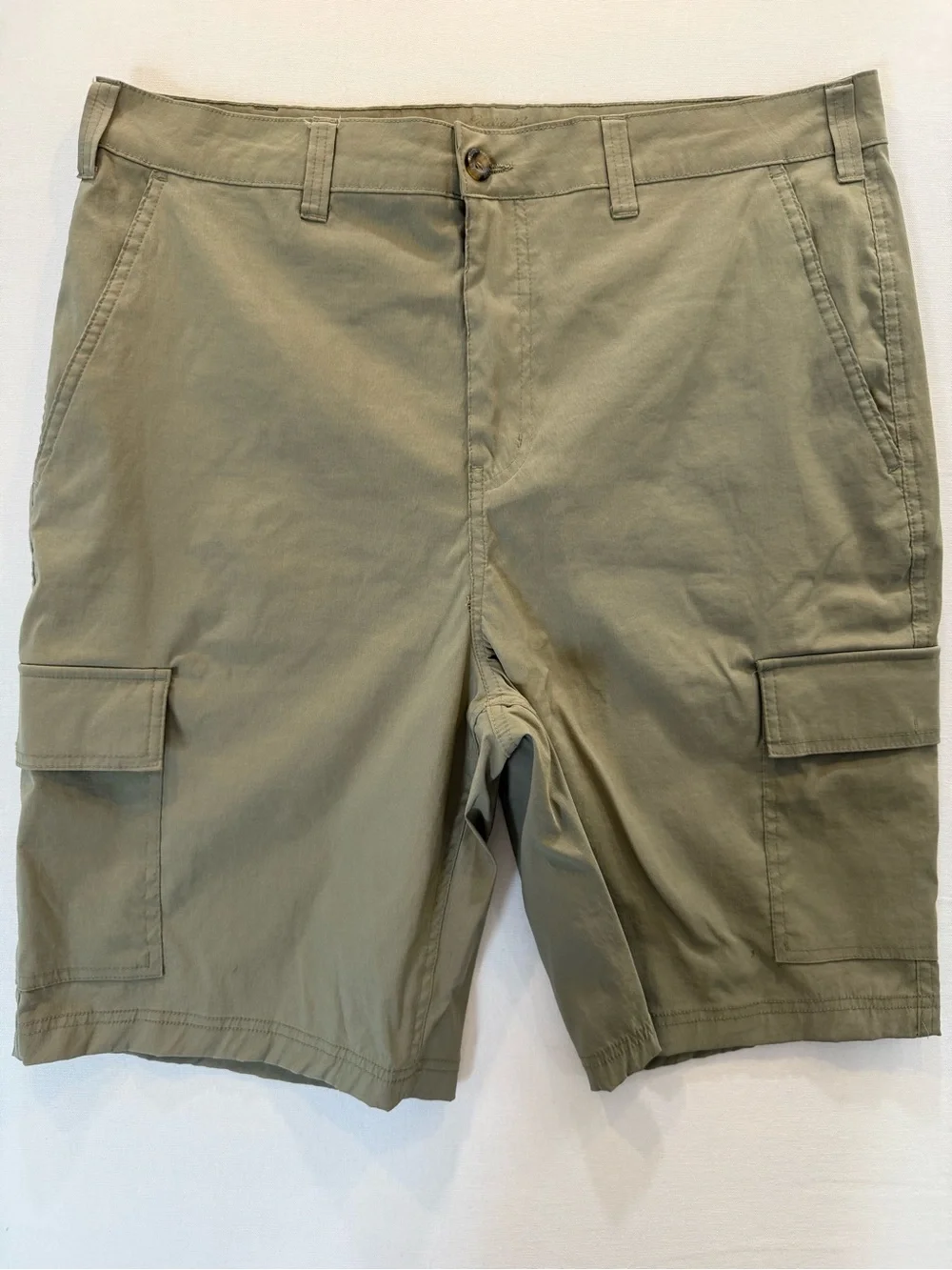 Eddie Bauer Olive Cargo Shorts